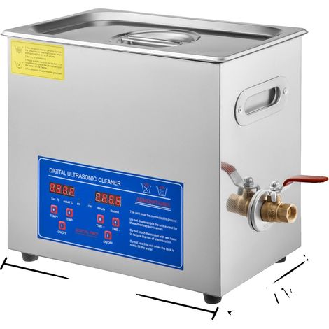 Ultraschallreiniger, 6L Kapazität, langlebige Edelstahlkonstruktion, 6L (1/2)