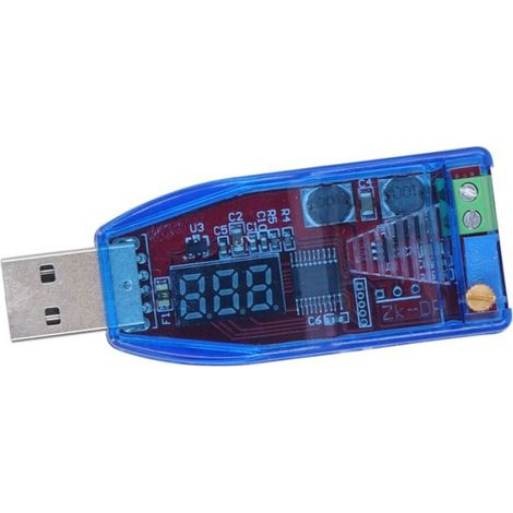 Module Alimentation Usb - Regulateur Tension Regeable 5V Vers 3 3V 9V 12V 24V - Pour Projets Electronique Bricolage - 1 Unite (1/5)