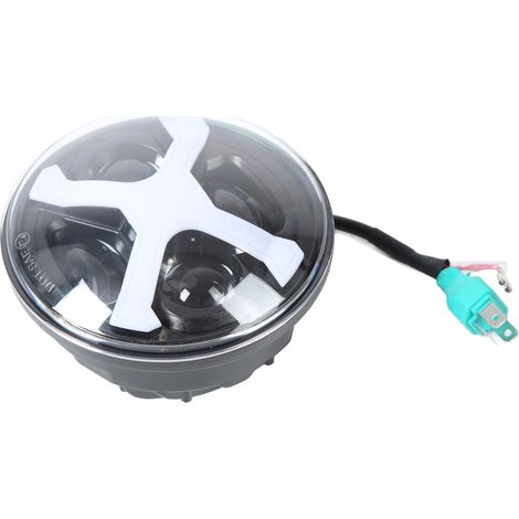 Projecteur LED 12V 6 pouces 3200lm 6000K-6500K, phare universel haute luminosité pour auto et moto (1/5)