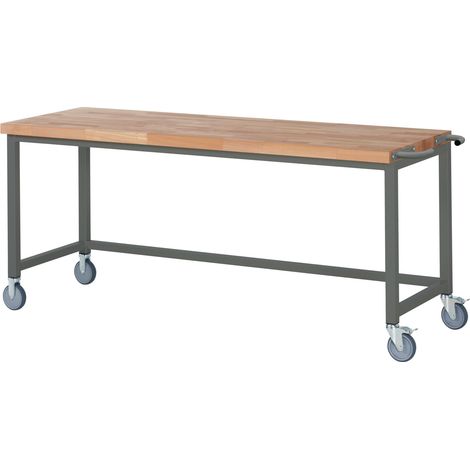 STIER Fahrbare Werkbank Premium BxTxH 2000x700x880 mm (1/5)