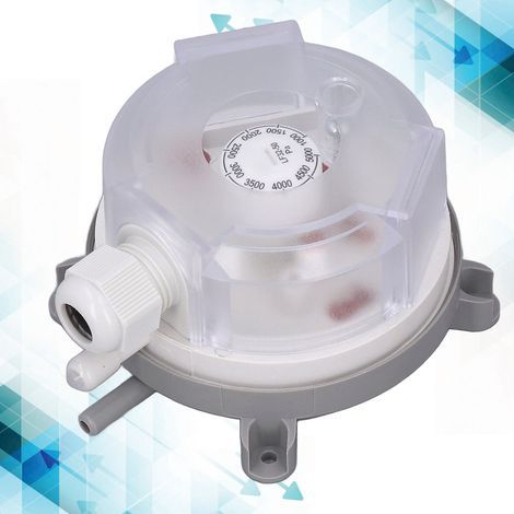 Interrupteur de Pression Différentielle pour Fourneau, Réglable 1000-5000 Pa, Protection Surchauffe LF32 (1/5)