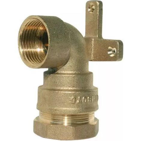 Conector de latón - Recto hembra, rosca aplicada, extensión para agua, 16B, latón PE/F, 20-15x21 (1/3)