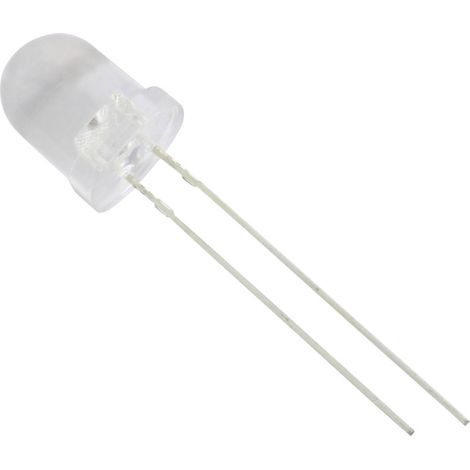 TRU COMPONENTS 1577406 LED bedrahtet  Grün Rund 8 mm 3900 mcd 25 ° 20 mA