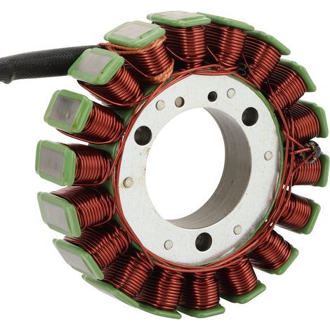 Stator/magneto coil compatible with Yamaha Mountain Max / VMAX 600 700 ER snowmobiles, original part number 8DM-81410-00 (1/4)