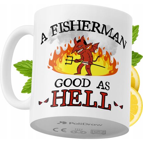 Lustiger Fischerbecher mit witzigem Textdesign – ideal für Geburtstage, Namenstage und Feiertage. Hochwertiger Becher für besondere Anlässe, ob zu Hause, im Büro oder bei der Arbeit. Farbe: Weiß, 330 