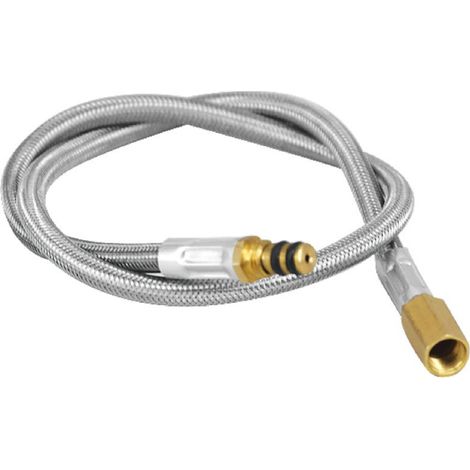 Tuyau d'extension de 44 cm pour réchaud à gaz, adaptateur pour bouteilles de gaz de camping. (1/5)