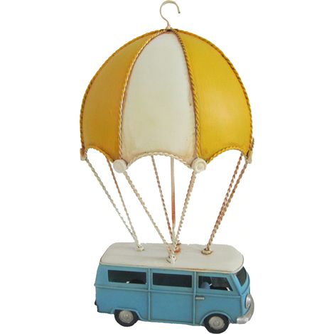 Signes Grimalt Paracadute per auto Veicoli Vintage Giallo 31x18x17 cm Metallo resistente