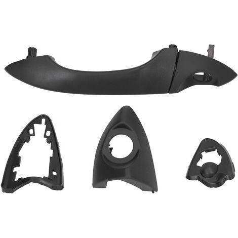 Manija exterior delantera izquierda de la puerta, lado del conductor, número de pieza 51218243617, compatible con X5 E53 2000-2006. (1/5)