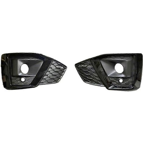 S'applique à la grille de protection des feux antibrouillard avant gauche et droit noirs pour Audi A5 et S5 (2019-2023) (1/5)