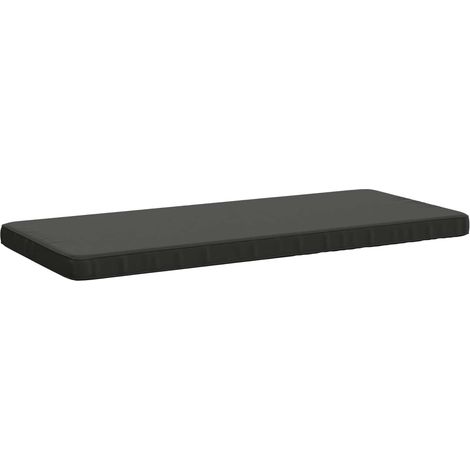 Coussin de banc 1 pièce VUGHT 100 % polyester Anthracite vidaXL