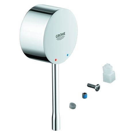 GROHE Hebel 46915, Metall, für Essence Einhand-Brause- und Wannenbatterie Fertigmontageset, für 46 mm Kartusche, chrom (1/3)