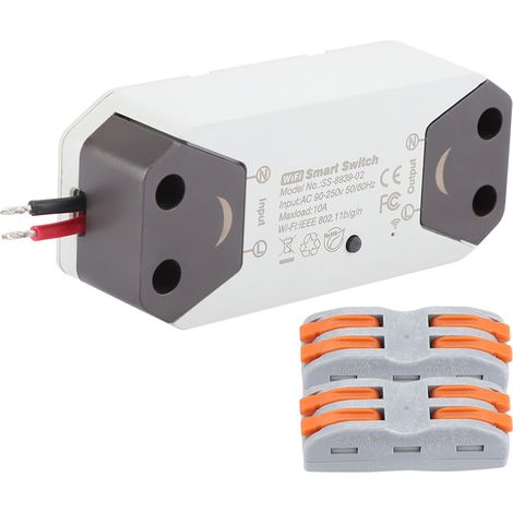 Selbstbauen: Drahtloser WLAN-Smart-Schalter, ferngesteuerter Universal-Leistungsschalter, kompatibel mit Alexa und Google Home (1/5)