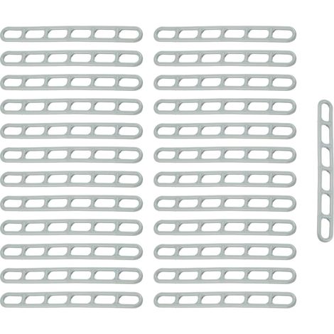 Anneaux de tension solides pour sécuriser les abris résistants aux intempéries - Plusieurs trous - Installation facile - Accessoires d'ombrage d'extérieur - Clip extensible (1/5)