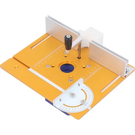 Support de défonceuse électrique réglable 0-54 mm, table de fraisage inversée pour bois, rainurage, tenonnage et affleurage (1/5)