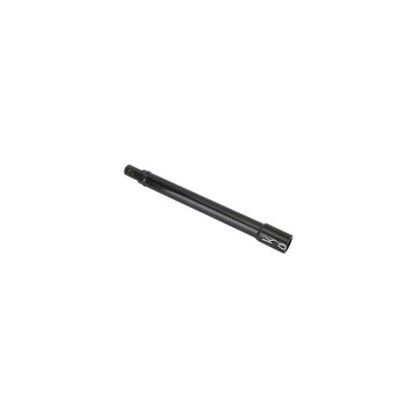 Rallonge pour tarière à essence 30 cm – Acier laqué noir – Raccord enfichable avec boulon de sécurité – Pour forage en terrain dur