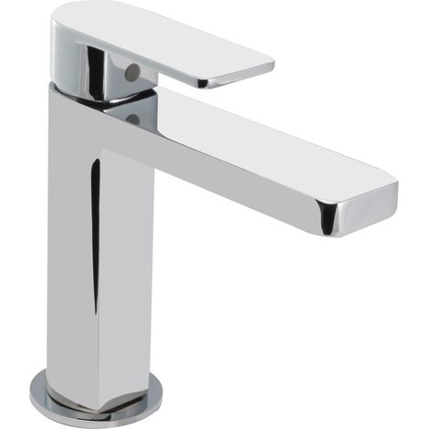 JTP Form Single Lever Basin Mixer Tap Deck Mounted - Chrome (1/2)