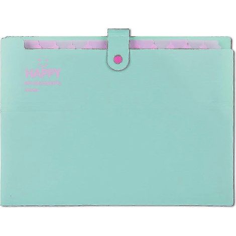 Chemise de classement portable extensible, porte-documents A4, chemise pliée A4 à 12 compartiments, format de poche (1/5)
