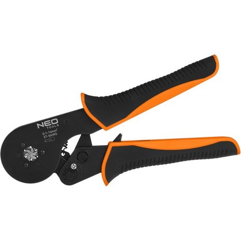 Crimpzange für Kabelendhülsen, 6-teilig, Hülsendurchmesser: 0,1 - 16 mm² (1/3)