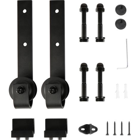 Skecten Kit de rieles para puertas corredizas - 1 par de rodillos para puertas corredizas