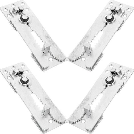 Ensemble de 4 connecteurs pour canapé, clips de fixation robustes pour canapé, accessoires pour meubles (1/5)
