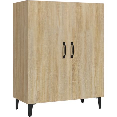 Sideboard Sonoma Oak 70x34x90 cm Engineered Wood vidaXL