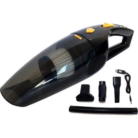 Trade Shop - Aspirapolvere Per Auto 120w 12v Ricaricabile Senza Fili Wet/dry Portatile - (1/5)