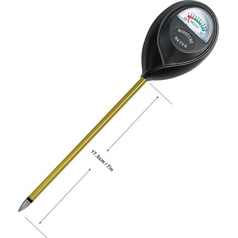 Soil Moisture Sensor Meter testeur Moniteur d'eau, Hygromètre pour Plantes d'intérieur, Jardinage, Agriculture, Aucune Batterie requise (1/5)