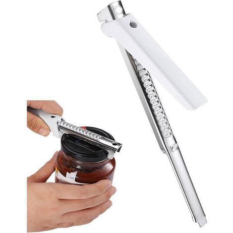 Ouvre Boîte Multifonctions - - Ouvre Bouteille et Tire Bouchon - Design Ergonomique - Antirouille - Compact ENEVAOCT (1/5)