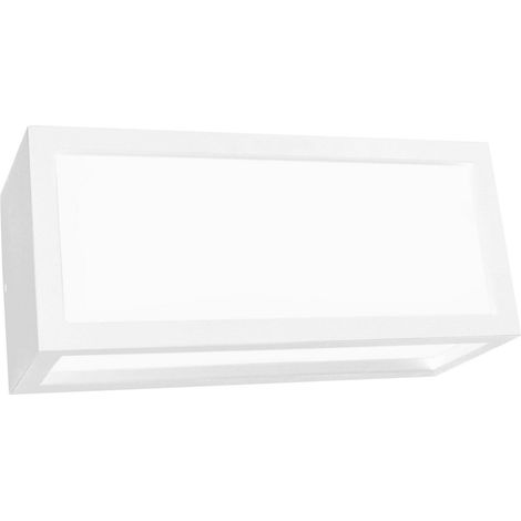 Applique led da parete a tre emissioni con griglia frontale mod. Vigo 3 colore bianco