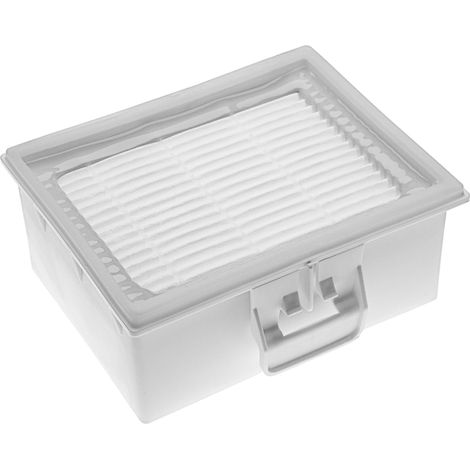 vhbw filtre compatible avec Bosch BGL35MON10, BGL35MON11, BGL35MON13, BGL35MON2 aspirateur - filtre d'évacuation HEPA blanc (1/2)