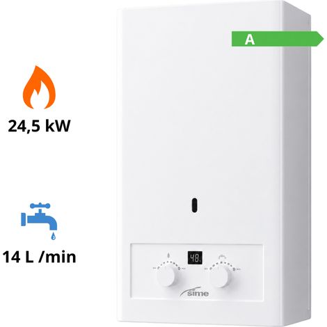 Chauffe bain gaz Mini 14 OF VA  Sime (1/5)