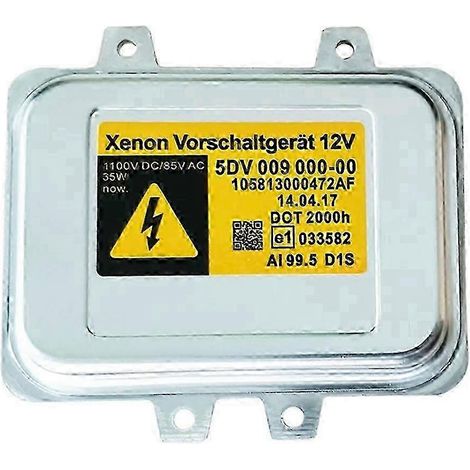 Ballast de phare au xénon HID pour voiture 5DV009000-00 63126937223 compatible avec les BMW Série 5 et 7 E60, E61, E65 et E66 (1/5)