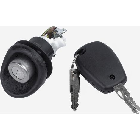 Serrure de Coffre avec Bouton pour Renault Twingo 1 Dacia Logan 1 Sandero 1 Barillet Serrure avec Clés 7701367940 (1/5)