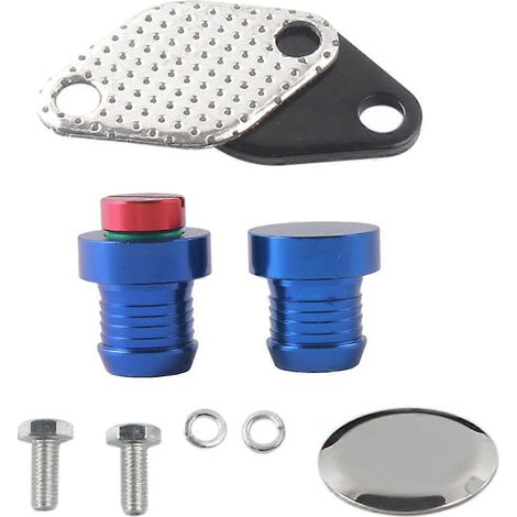 Kit de reparación y reemplazo del enfriador de válvulas para BMW M47N2 M57N2 E46 E90 E60 E61 E83 (Azul) (1/5)