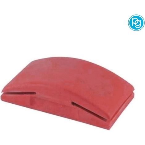 Tampone gomma manuale x carta abrasiva lucidare pg 33970 a velcro dischi mouse (1/2)