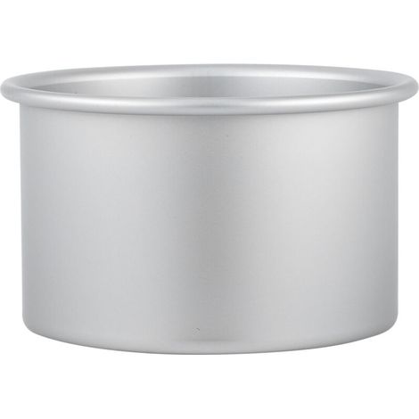 Moule à Gâteau Rond en Alliage d'Aluminium avec Fond Amovible - Accessoire de Cuisine DIY