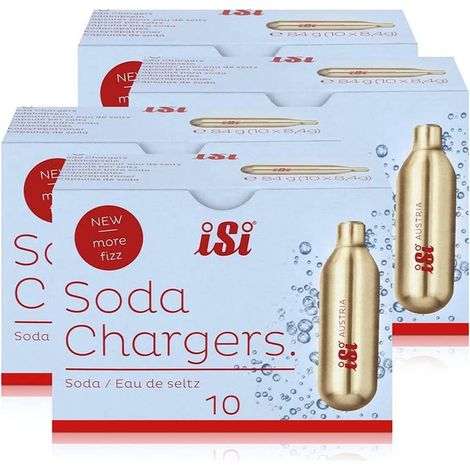 Isi ricariche 40 capsule per sifone soda