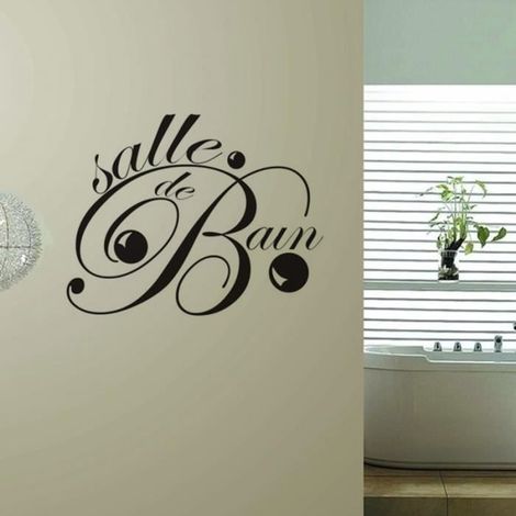 Créative Stickers muraux pour Salle de bain Décoration à la maison (1/4)