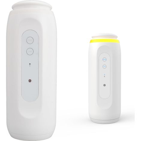 Duftdiffusor zum Einstecken, bis zu 100 m³, Fluid-Luftzerstäubung, Steuerung per Bluetooth-App, mit lichtempfindlichem Nachtlicht (EU-Stecker) (1/5)