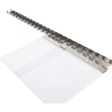 Binario di sospensione per strisce in PVC da 984 mm