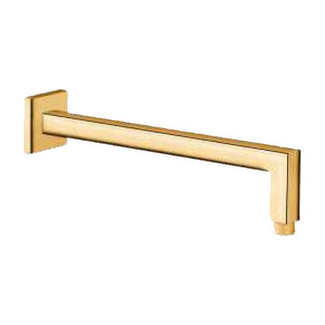 Bras de douche carré 35 Cm Or Brossé - CRISTINA ONDYNA PD41096P