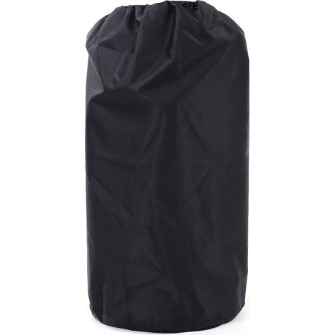 210D Black Oxford Cloth Gas Tank Cover Small Outdoor Propane Tank Cover 31x59cm (1/4)