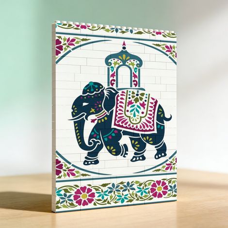 Cadre en blocs, cadeau pour copain et copine (1/5)