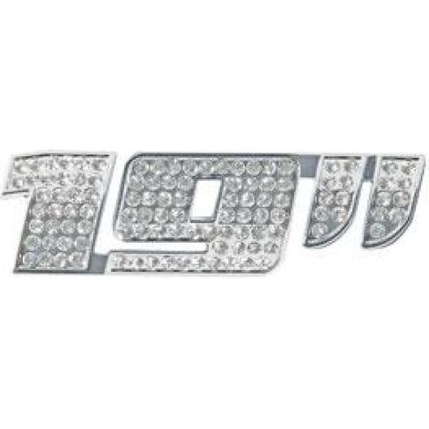Adhesif Sticker 3D Diamant - 19 pouces italique