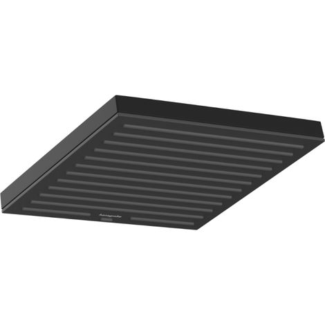 Hansgrohe Pulsify E - Rociador de ducha, 26x26 cm, EcoSmart+, negro mate 24331670 (1/4)