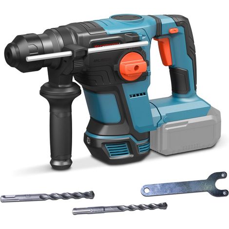 Marteau perforateur sans fil 20V - 4 joules avec moteur brushless livré sans batterie ni chargeur