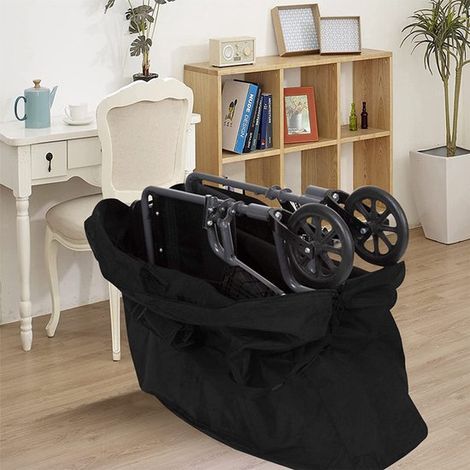 Borsa porta sedia a rotelle,borsa portaoggetti portatile di grande capacità,in tessuto Oxford per mobili da interni,impermeabile e antipolvere