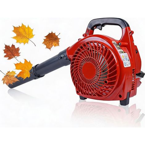 souffleur de feuilles portable régulateur vitesse tube réglable interrupteur retour automatique 110 db a terrasse allée cour (1/5)