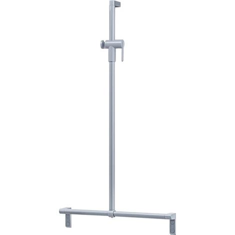 Main courante douche 600 mm avec barre de douche 1200 mm