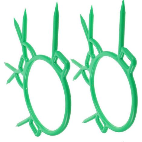Anneaux nasaux de sevrage en plastique pour veaux - Installation facile, outils agricoles pour veaux, taureaux et bovins (2 pièces) (1/5)
